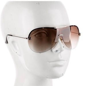 Yves Saint Laurent shield Gradient Glasses